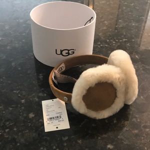 NEW with tags ,  UGG ear muffs. Chestnut